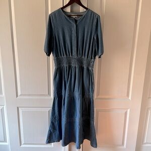 Women’s Jean maxi dress